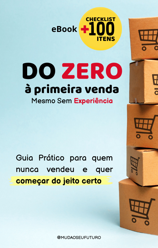 Capa do eBook Do Zero à Primeira Venda